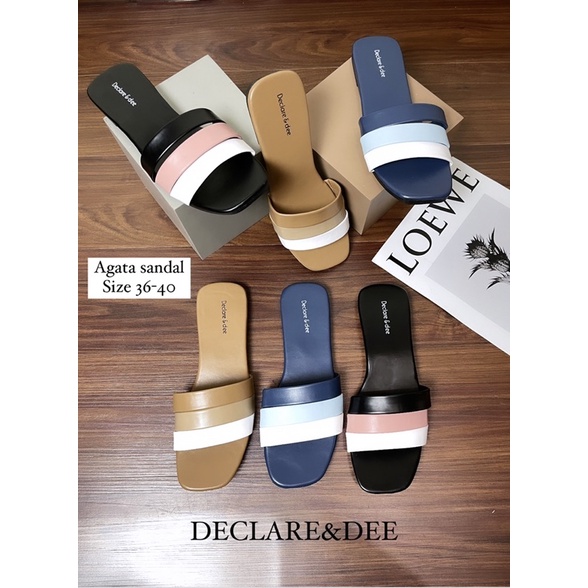 DECLARE&amp;DEE AGATA SANDAL CLASSY