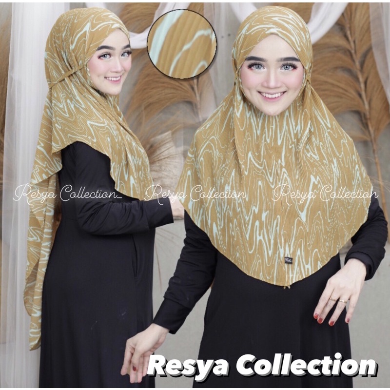 TERBARU  BERGO MARYAM PLISKET MOTIF/MARYAM MOTIF ABSTRAK