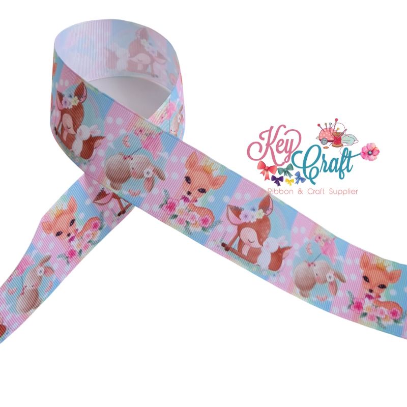 

Pita Grossgrain motif Deere Cute size 3,8cm