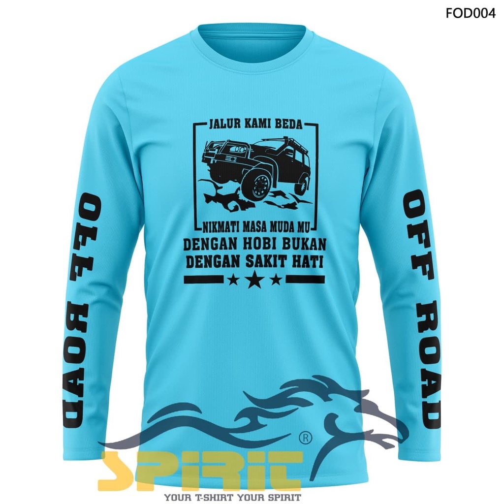 Kaos distro pria / tshirt Tangan Panjang TERBAIK TERMURAH motivasi anak muda HOBI off road