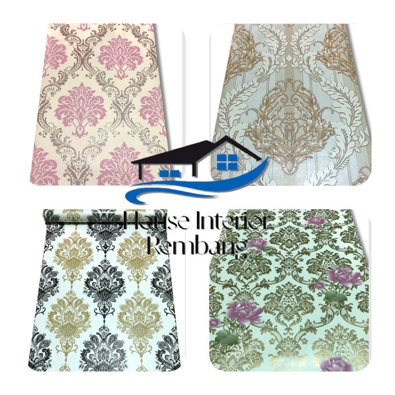 DISKON  Wallpaper Stiker wallpaper dinding Wallstiker Dinding Wallpaper Kamar  Tidur  wallpaper ruan