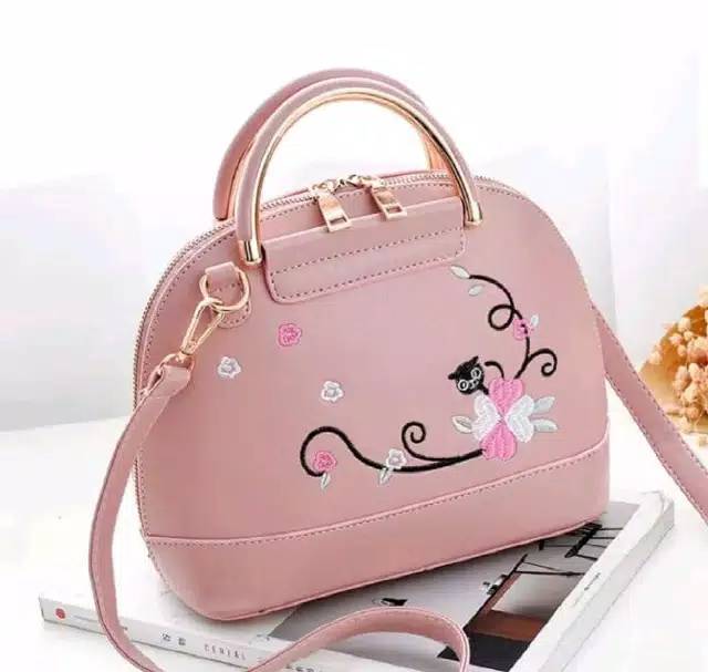 RAJA Slingbags Fashion Motif Bunga Lucu / Slingbags Fashion Murah