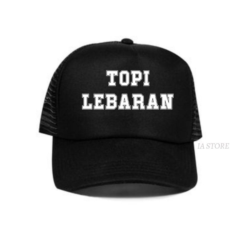 Topi Jaring Trucker Custom Topi Lebaran