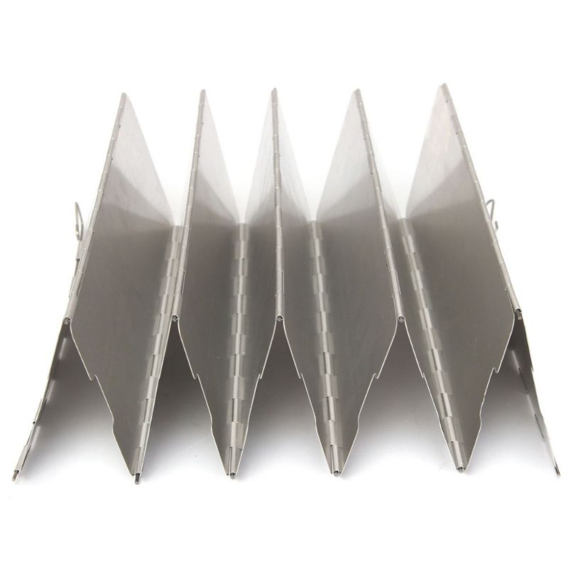 Alat Penahan Angin Kompor Portable Camping Stove Windshield