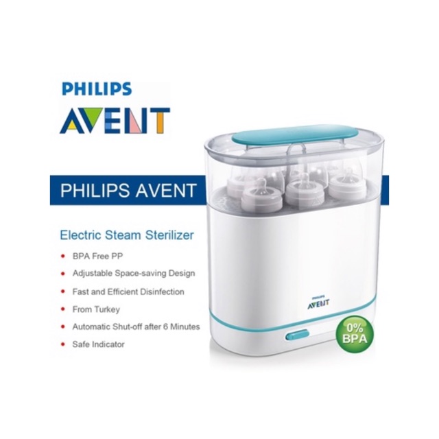 avent milk bottle sterilizer