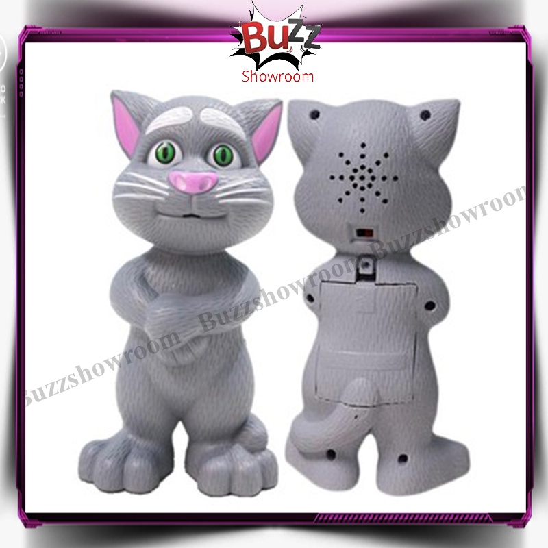 Mainan Tomcat Intelligent Talking TOM Boneka Kucing Bisa Bernyanyi dan berbicaraa