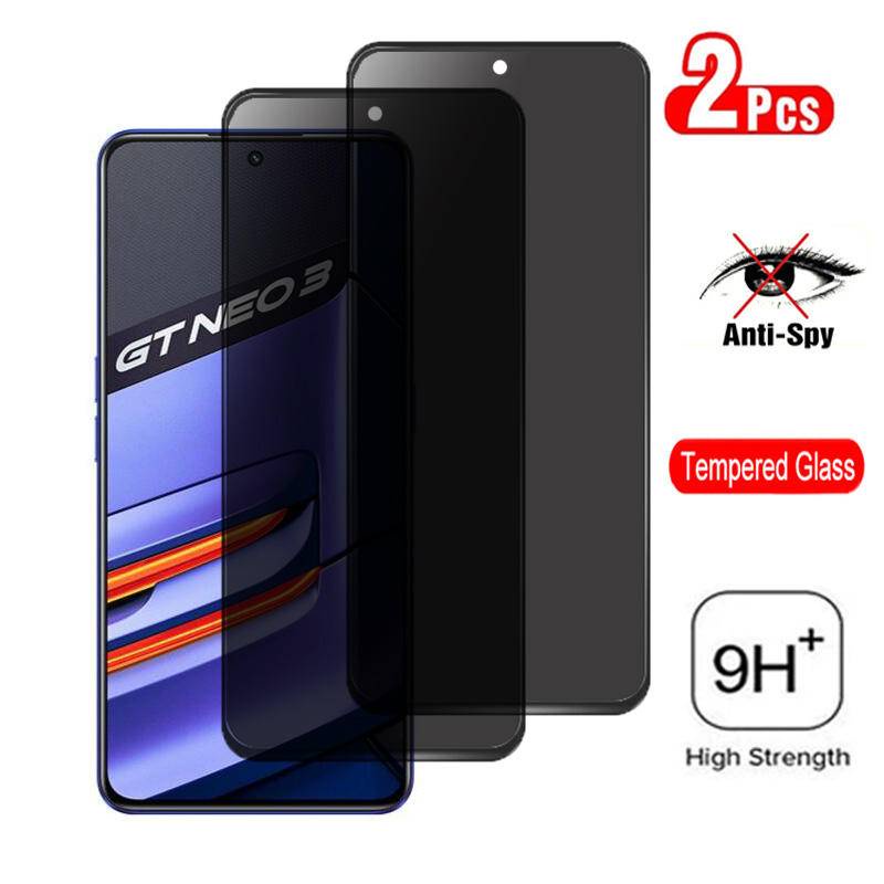 1-2pcs Pelindung Layar Tempered Glass Anti Spy Untuk Vivo Y11 Y19 Y20 Y20i Y3 Y30 Y50 Y53s Y5s 5G Y66 Y67 Y70 Y70 Y83 Y91 Y93 Y83