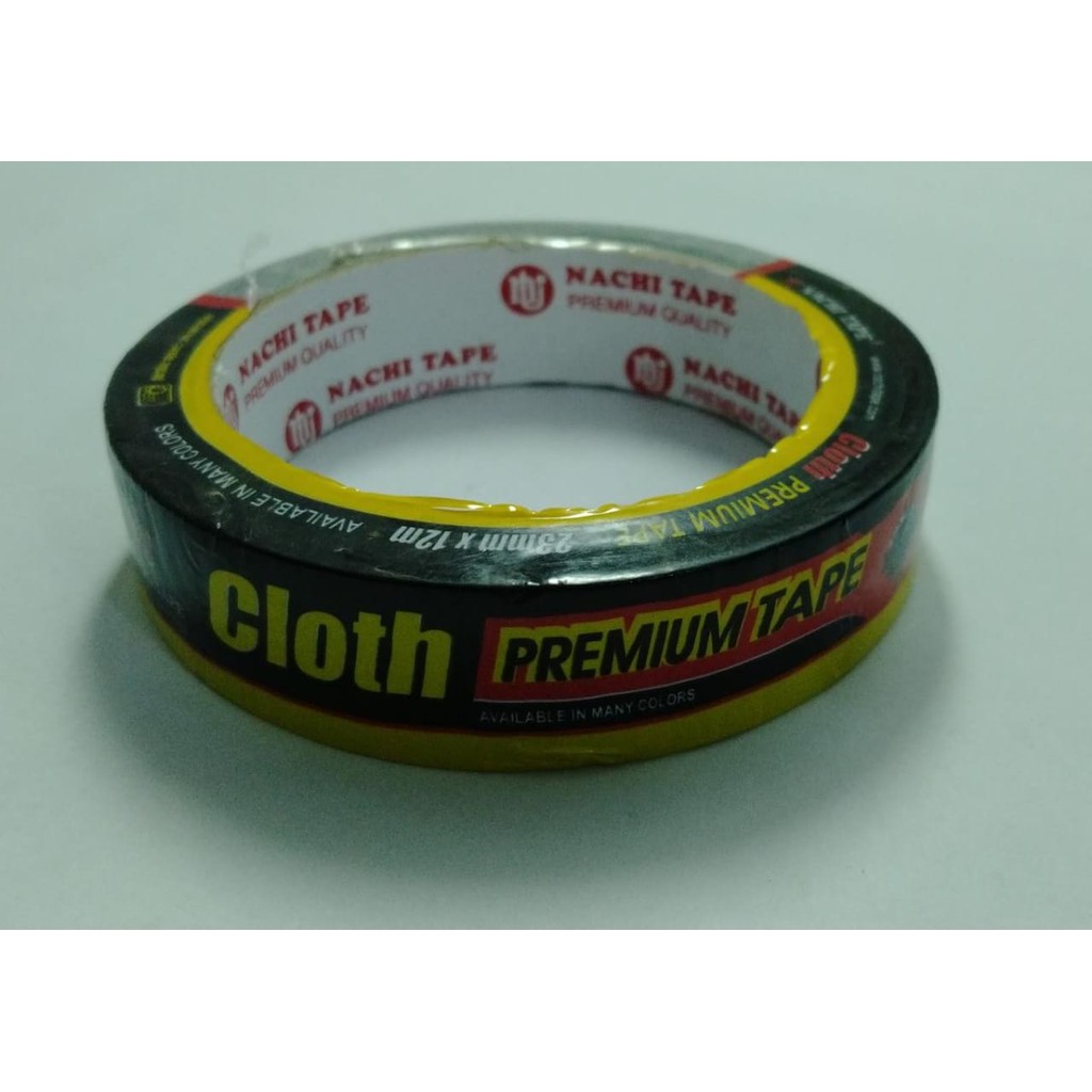 

LAKBAN / ISOLASI KAIN HITAM NACHI 1"x12YDS