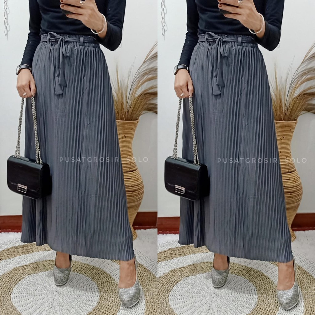 BELIA ROK PLISKET SKIRT / ROK PLISKET PREMIUM/ JERSEY MOUMBLOE TALI LEPAS