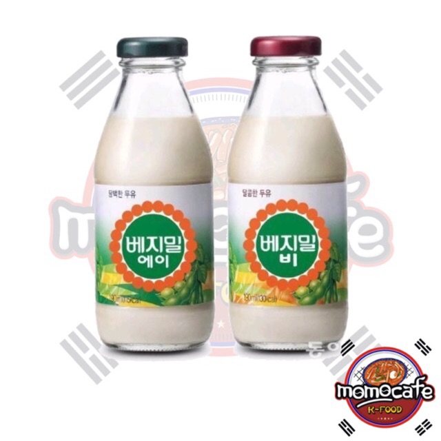 

Vegemil Soy Milk A & B Botol 190ml - Susu Kedelai Made In Korea