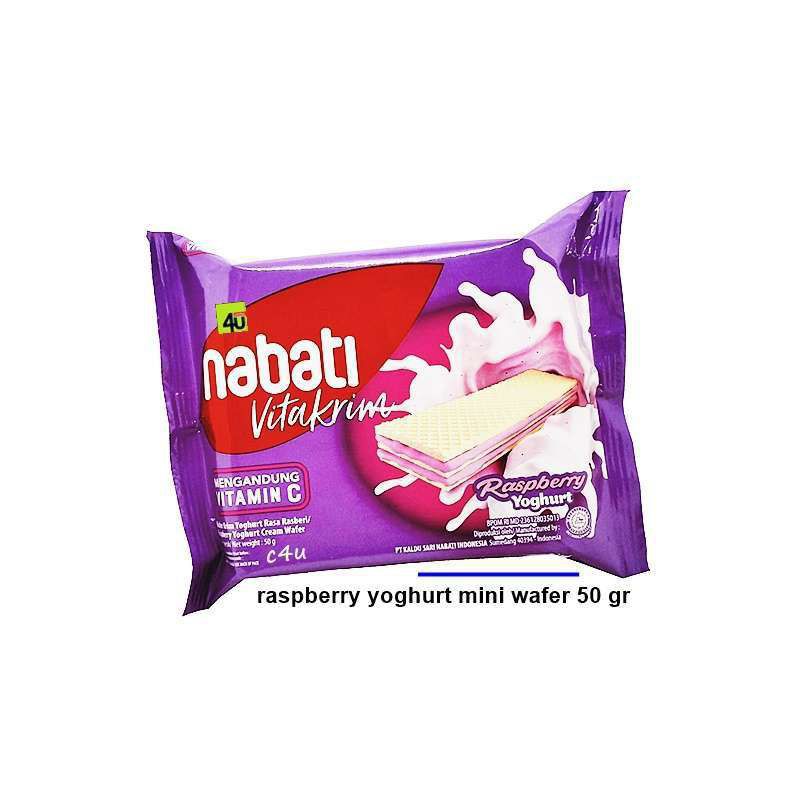 

NABATI WAFER 50g raspberry yoghurt