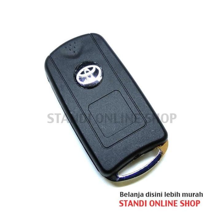 Casing Kunci Lipat Flip Key Kunci Toyota Innova Yaris Fortuner 2 T