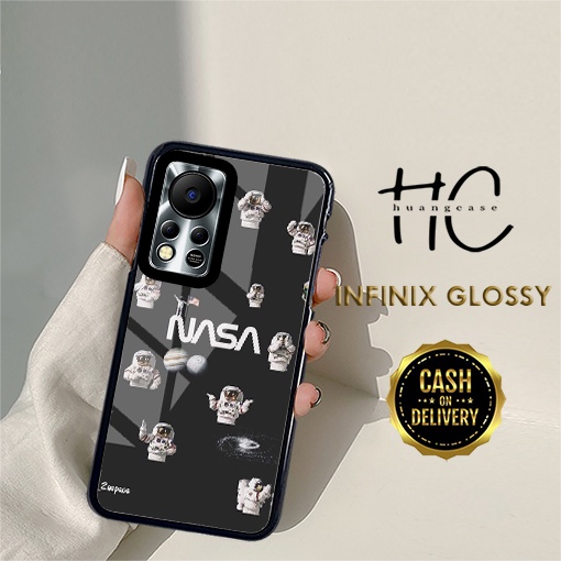 huangcase.id  - CASE HP 2D BLACK NASA TERBARU INFINIX HOT 11 HOT 11S NFC NOTE 11S NOTE 11 PRO HOT 11