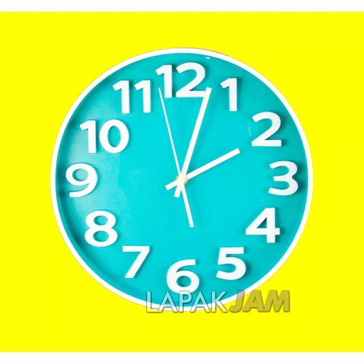 Jam Dinding Kikai Xym2738 Sweep Movement Diameter 30 Cm Best Seller