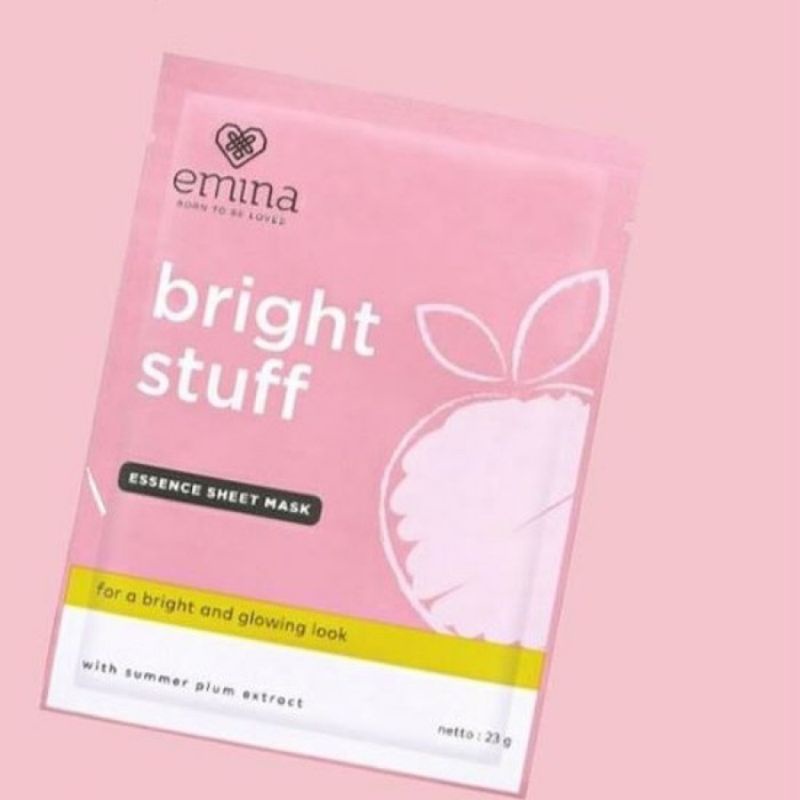 EMINA BRIGHT STUFF ESSENCE SHEET MASK