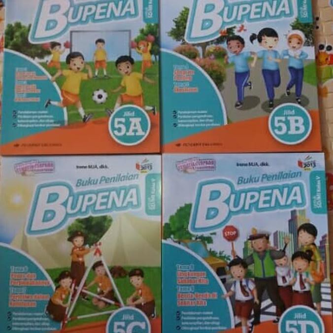 BEST SELLER 1 PAKET LENGKAP BUPENA Kelas 5 SD/MI BK PENILAIAN K13 REVISI ERLANG TERJAMIN