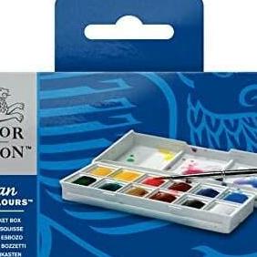 

Winsor & Newton Cotman Watercolour sketcher pocket box 12 half pans