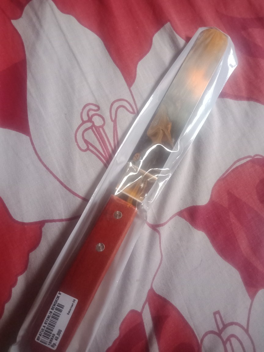 Spatula Stainless Bengkok