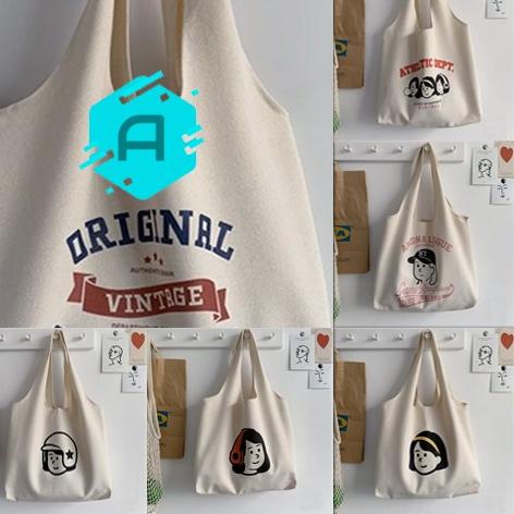 ❆ ToteBag Terbaru Tas Kuliah Wanita Remaja / Tas Tote Sekolah ۞