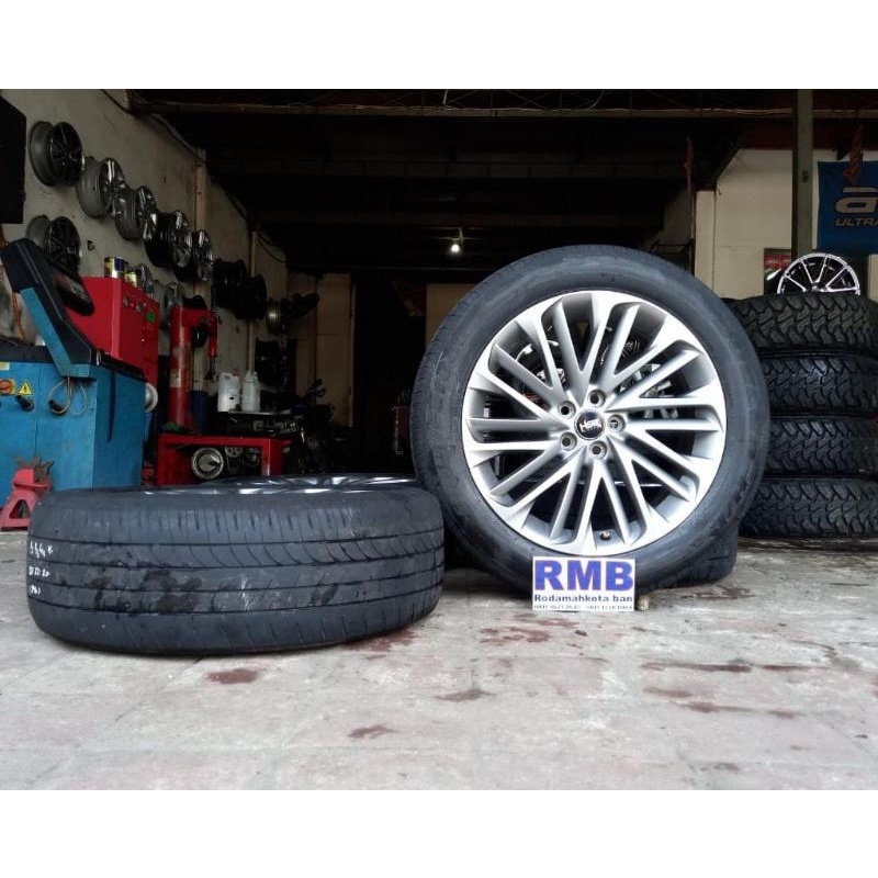 VELG RACING COPOTAN MOBIL LEXUS RING 20 + BAN BEKAS
