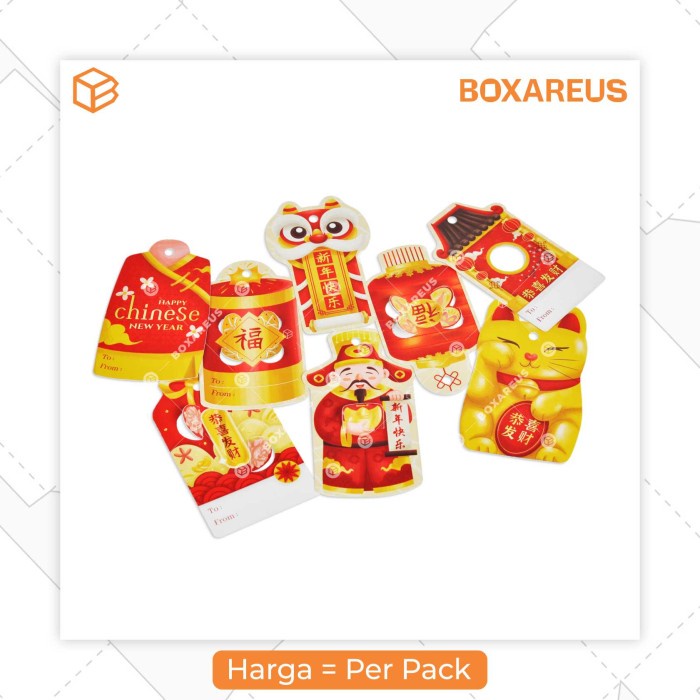 

Hang Tag Imlek Gantungan Sincia Hiasan Chinese New Year CNY | HTL01 - Pop Up Icon