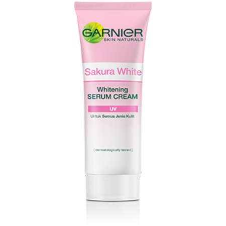garnier sakura white uv day cream