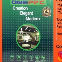 One plafon pvc permeter PEKANBARU ONLY