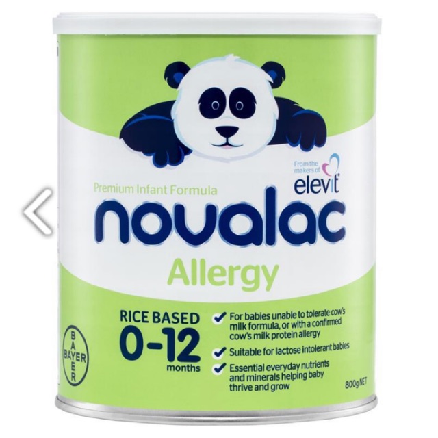 Novalac Allergy Premium Infant Formula 800g Shopee Indonesia