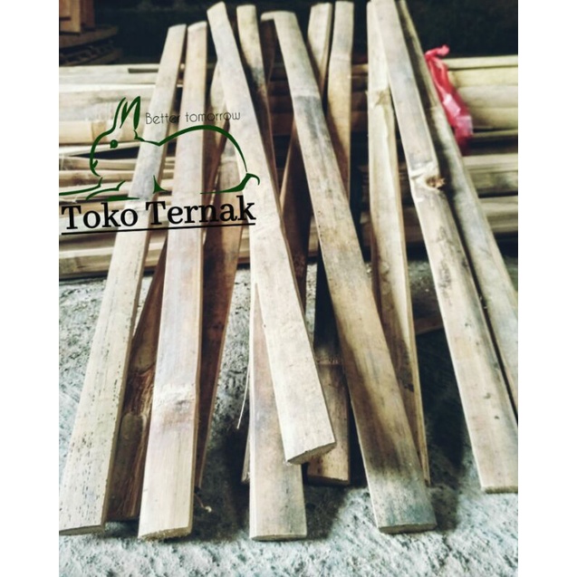 Bambu bilah ajir  bambu untuk lantai kandang