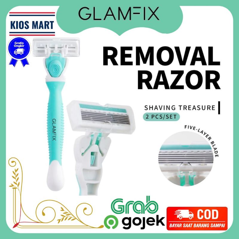 Glam Fix Hair Removal Razor Isi 2pcs