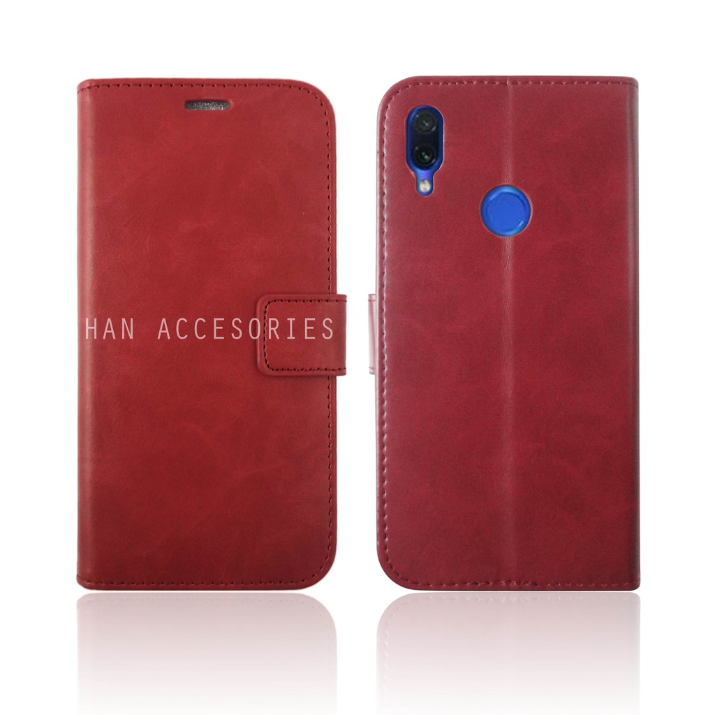 Redmi Note 7/Note 5/Note 5 Pro/Note 6 Pro/S2 XIAOMI Original Fashion Selular Flip Leather Case