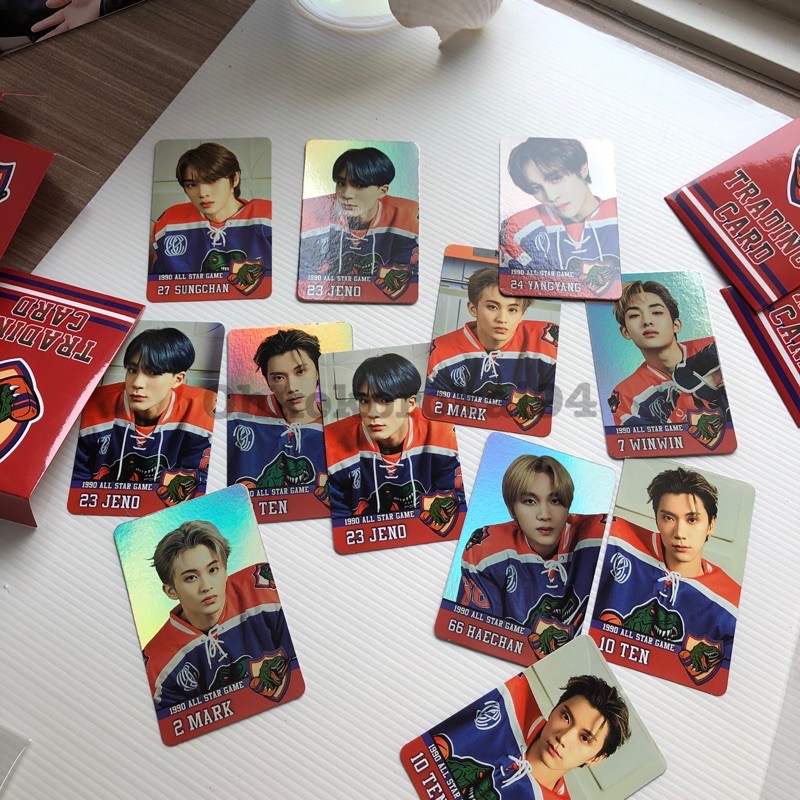 baca deskripsi  NCT TRADING  CARD POSTCARD PT2 WORK IT 90s LOVE LUGGAGE STICKER OFFICIAL GOODS