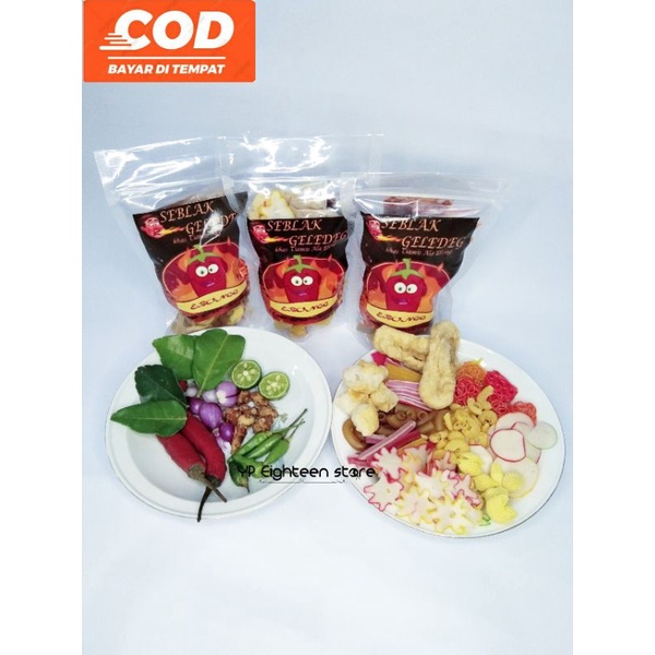 

SEBLAK INSTAN GELEDEG ALA EBONG ( ENAK GAK BOONG)