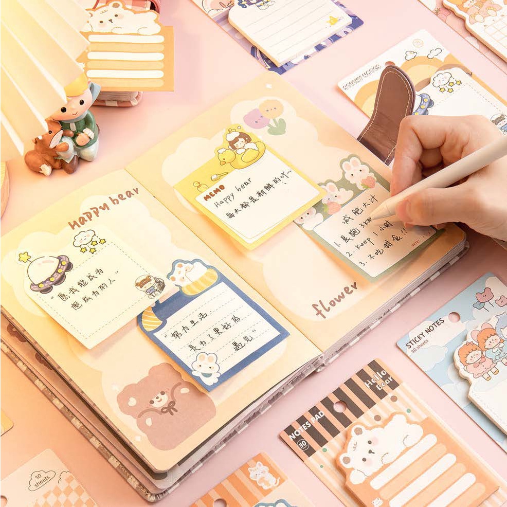 

STICKY NOTE BERBAGAI MACAM MOTIF / NOTEPAD MOTIF LUCU ATK