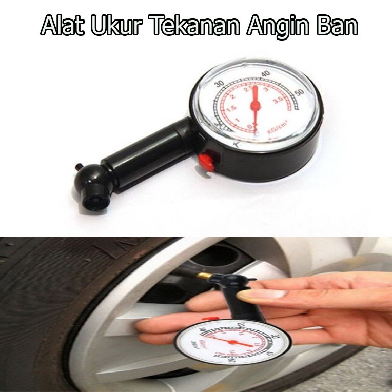 Tire preassure Gauge Alat Test Ukur Indikator Tekanan Angin Ban