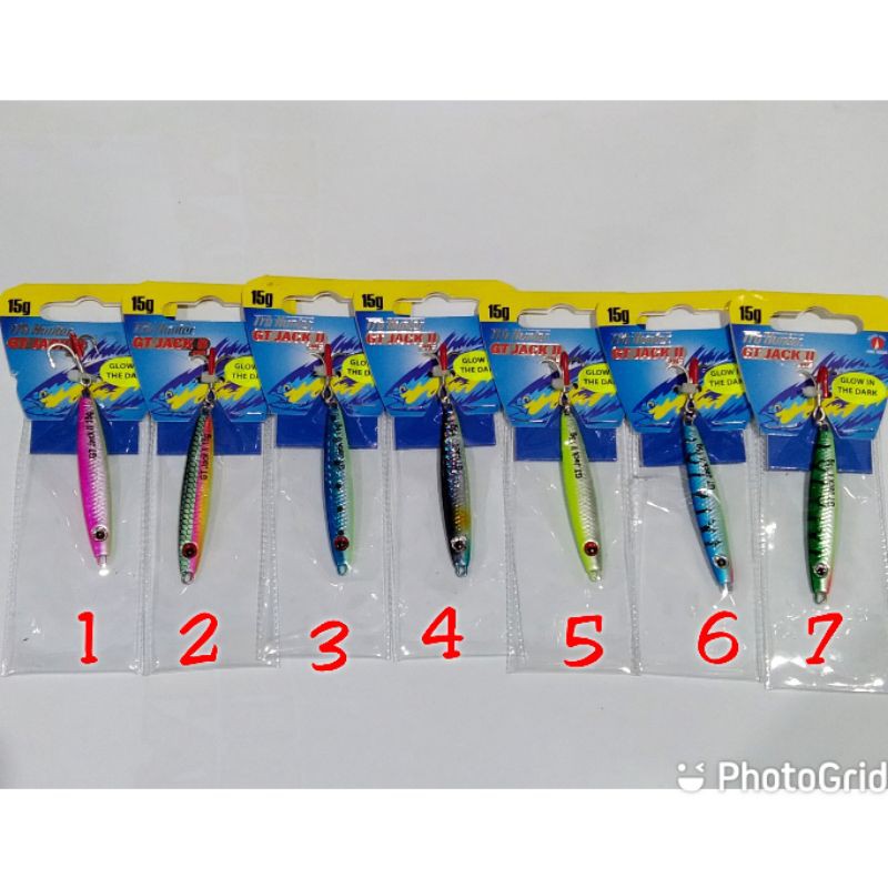 Metal Jig Pro Hunter GT Jack II 15 Gram