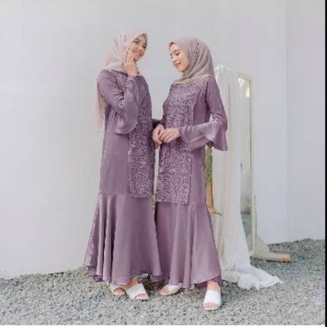 Kirana dress vanilla hijab Lilian S