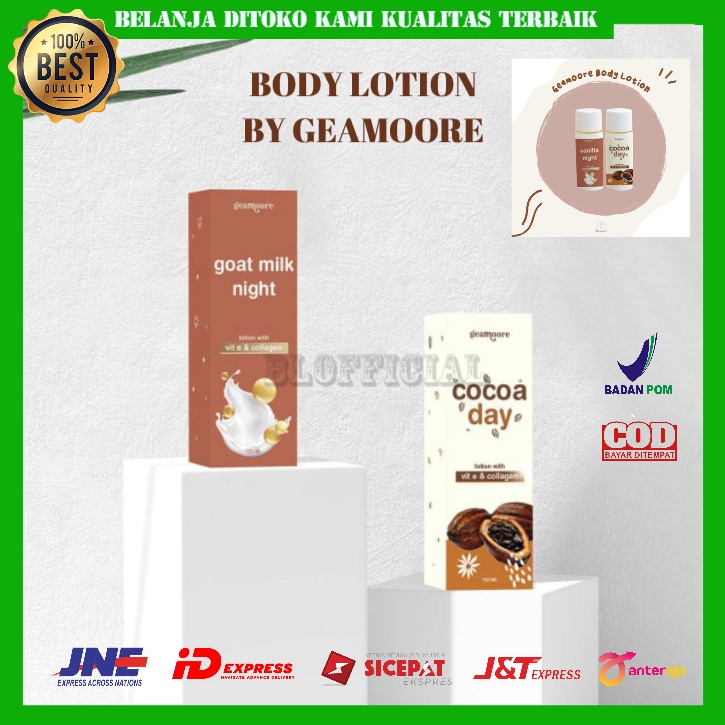 GEAMOORE LOTION WITH VITAMIN E &amp; COLLAGEN | BODY LOTION GEAMOORE BPOM READY STOCK