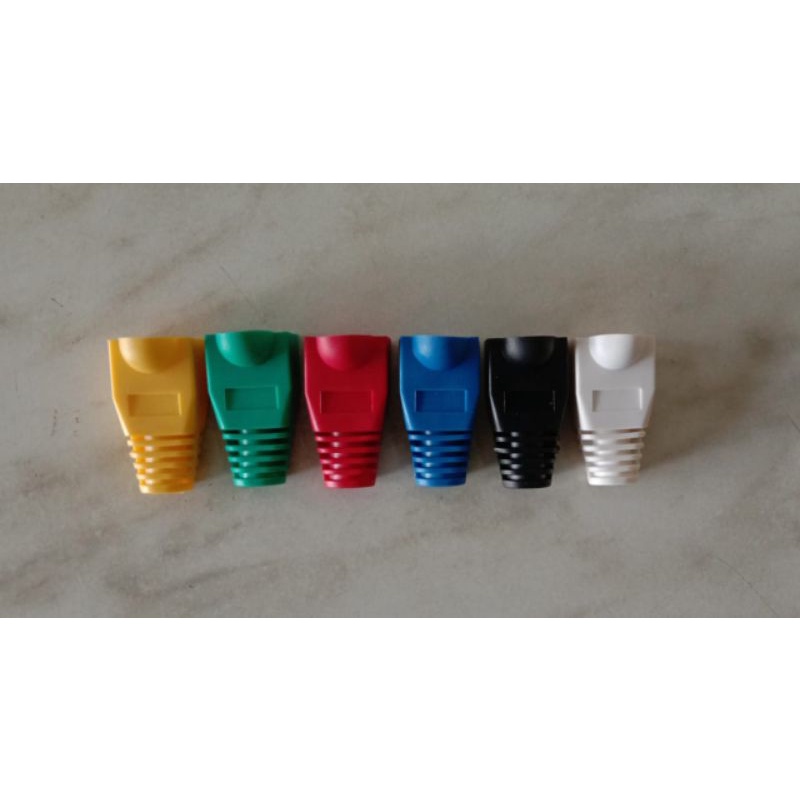 Plug Boot RJ45 Konektor RJ45 / Pelindung RJ45 / Karet Konektor RJ45