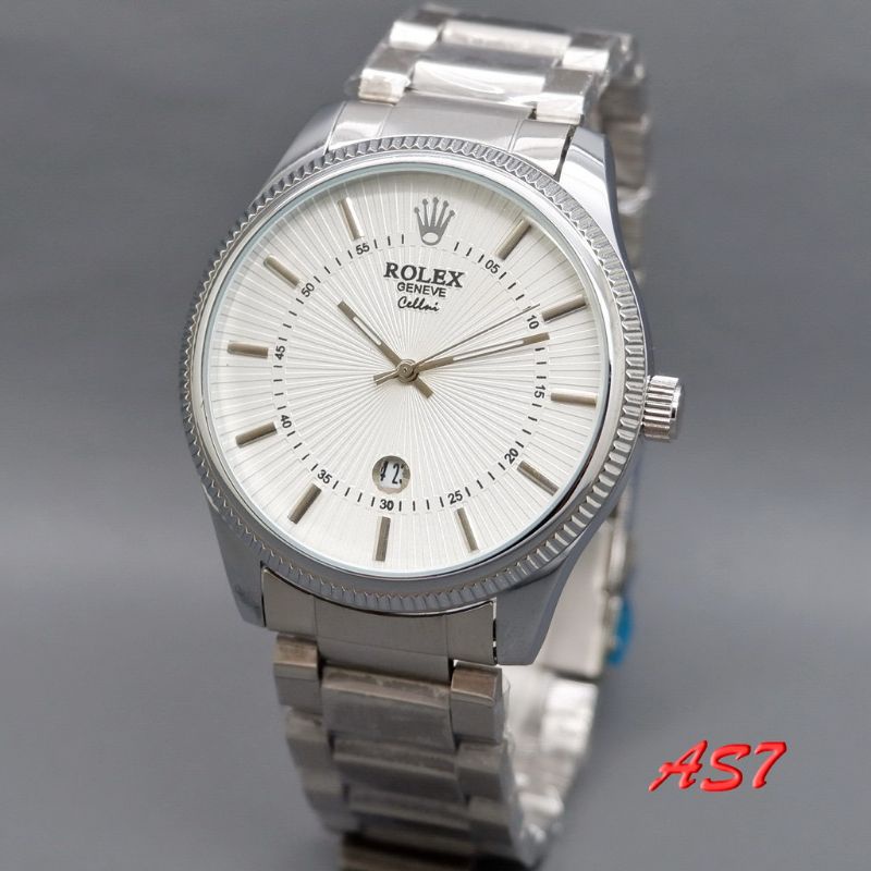 TERVIRAL!!! GEBYAR SALE! JAM TANGAN ROLEX KING JAM TANGAN RANTAI TERBARU TERLARIS STAINLISS STEEL PRIA JAM TANGAN ROLEX