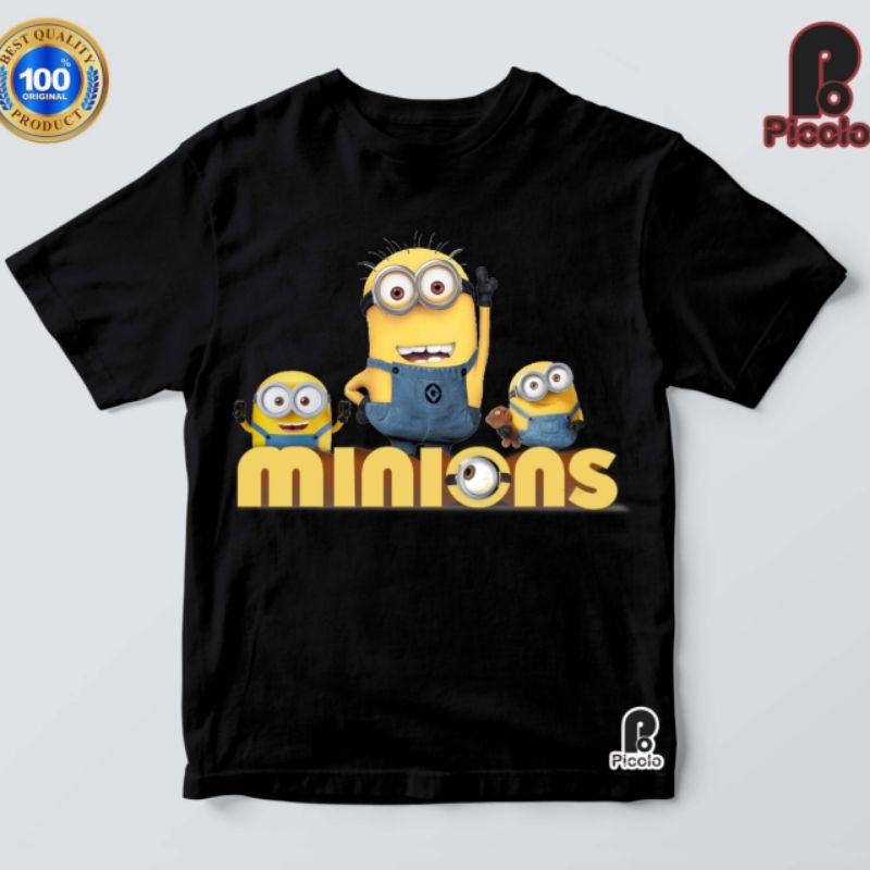 BAJU KAOS ANAK MINION LUCU BAHAN PREMIUM