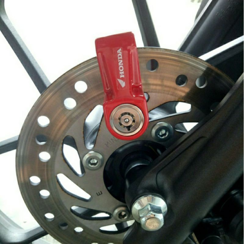 disc lock / gembok cakram original honda universal