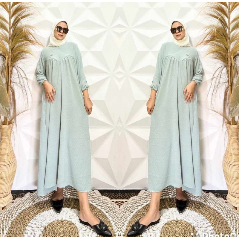 GAMIS POLOS//KRINGKEL PREMIUM//busui