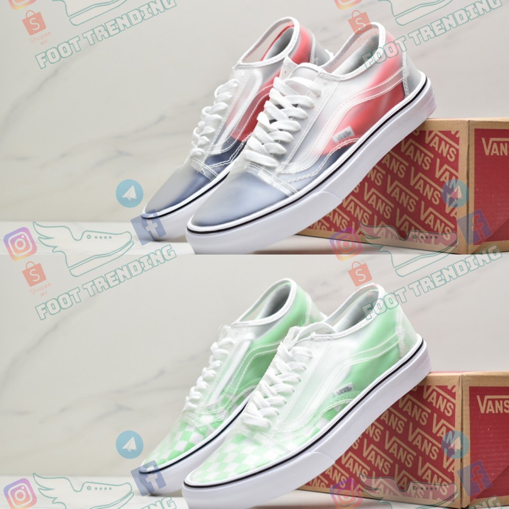 vans slip skool on feet