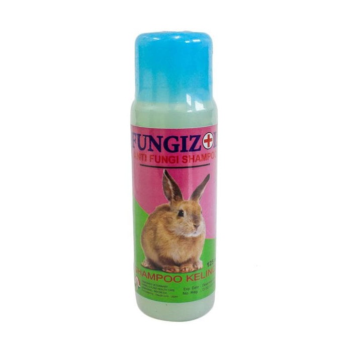 Fungizol Rabbit 125ml Fungizole Shampoo Sampo Anti Fungi Jamur Kelinci