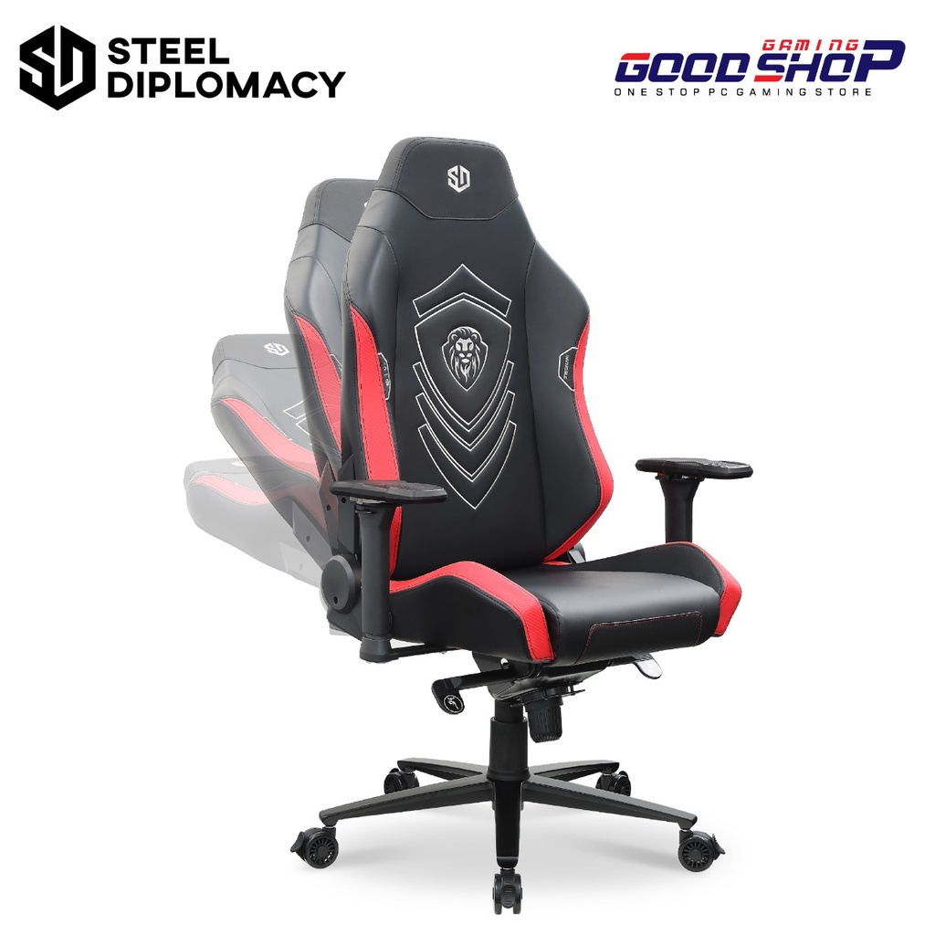 STEELDIPLOMACY Gaming Chair - Invicible V1 (Upgraded Armrest)