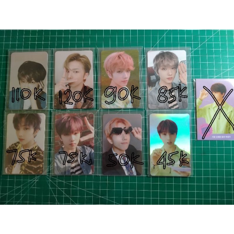 pc photocard jisung nct dream reload hello future hot sauce we go up candylab