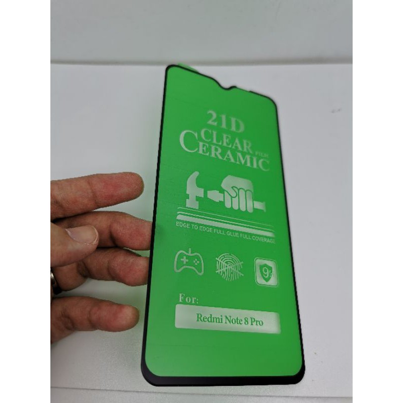 Tempered Anti Gores 21D Clear Film Ceramic  TG OPPO RENO 2/2F/3/3 PRO/4/4F/5/5F/6/7/8