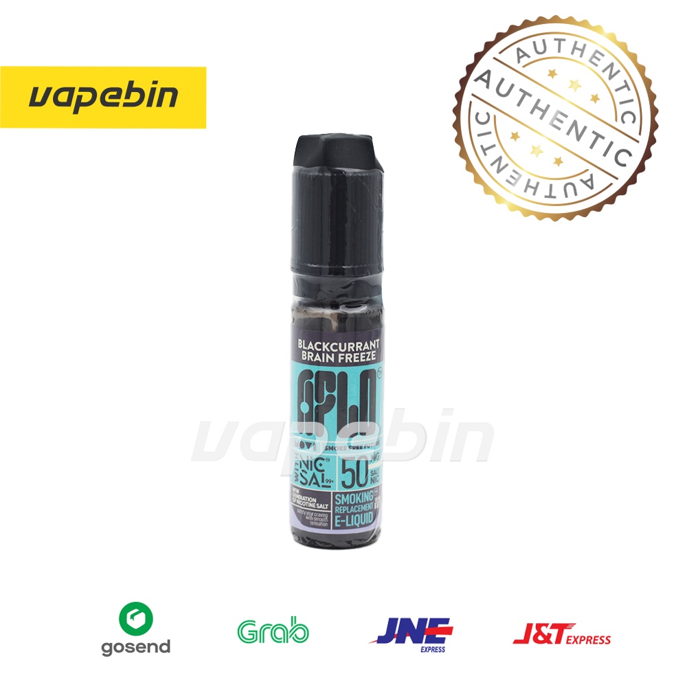 LIQUID MOVI AFLO BLACKCURRANT BRAIN FREEZE SALT NIC - 15ML