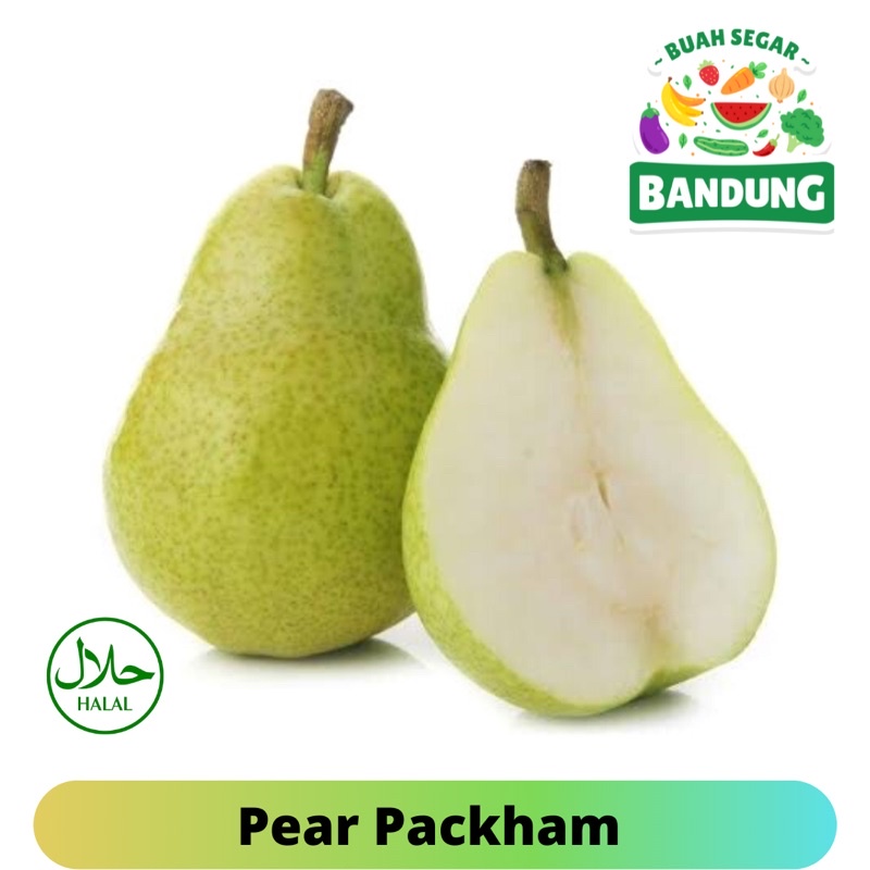 

Pear Packham Fresh Premium Kemasan 1KG